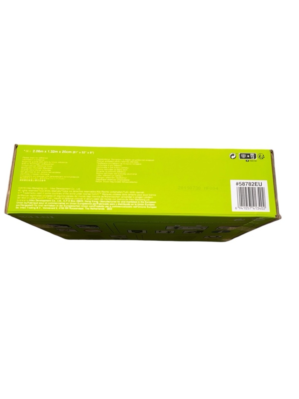Intex Palm Leaf Pool Float Inflatable Mat Raft Large 81” x 52” - Picture 7 of 11